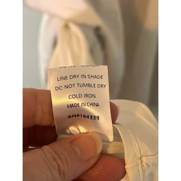 Petal and Pup Amarlee Maxi Dress Satin Size Small NWOT White - Picture 9 of 13